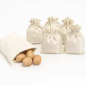 שקיות כותנה 20X30- חבילה של 10 יחידות