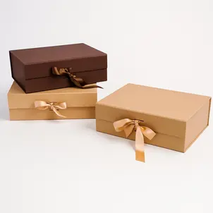 קופסא מהודרת עם סרט סטן 28X20+9