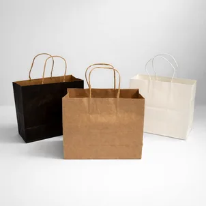 שקיות נייר 24X20+10