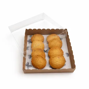 מגש אירוח טבעי 16X16+3.5