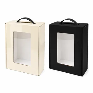 קופסת משלוחים מזוודה +חלון 19X22+8